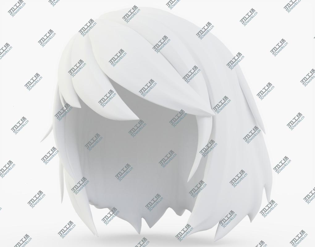 images/goods_img/20210319/Anime Hair Collection 3D model/3.jpg
